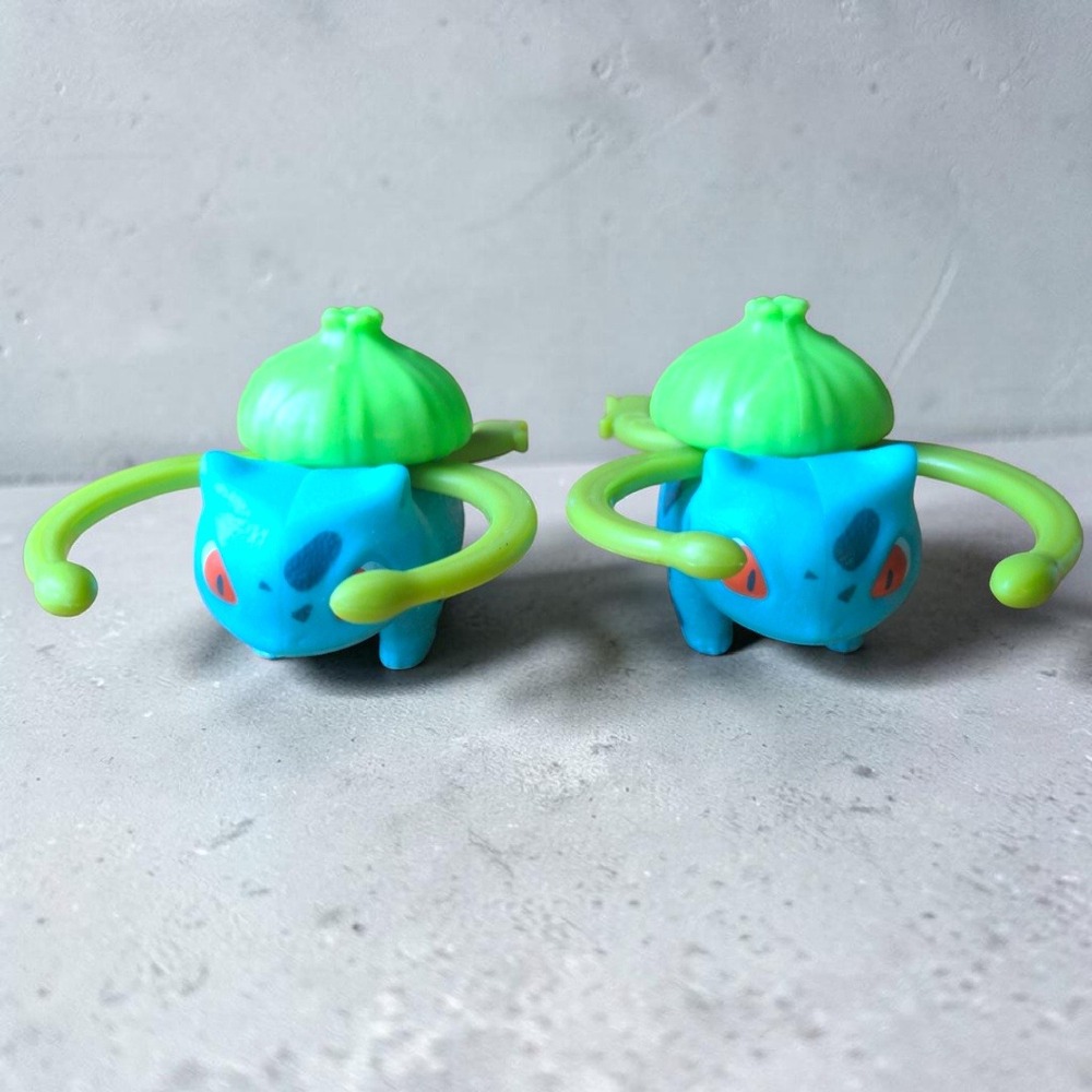 Burger King‎ Pokemon Bulbasaur Detective Pikachu Movie Toy 2019 Lot of 2 Figures